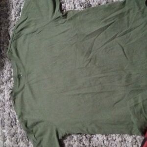 Plain green tshirt